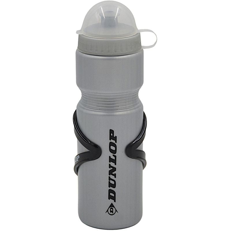 Dunlop 750ml Bike Bottle With Cage Silver szürke kulacs GSP-275092