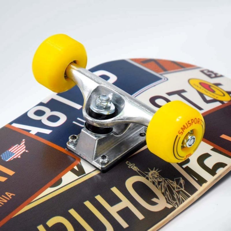 Smj sport skateboard BS-Q3108FC License Plates HS-TNK-000011611 Szabadidő kiegészítő