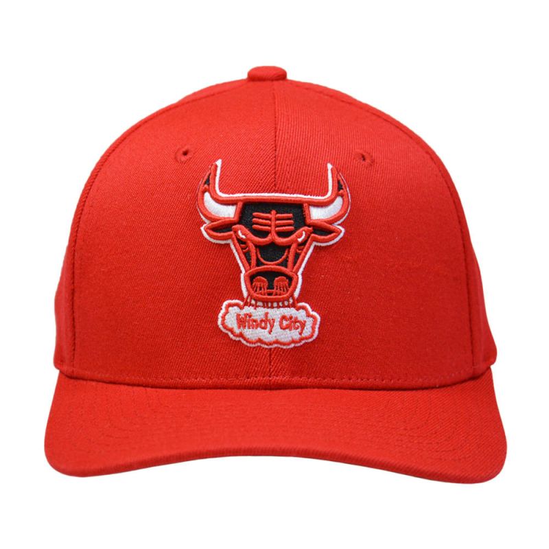 Mitchell & Ness NBA Chicago Bulls Team Ground 2.0 Snapback Cap - HHSS3260-CBUYYPPPRED1 uniwersalny baseball sapka