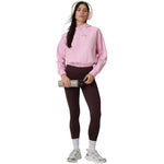 4F Women's sweatshirt F2175 light 56S rózsaszín kapucnis pulóver 4FWSS26TSWSF217556S