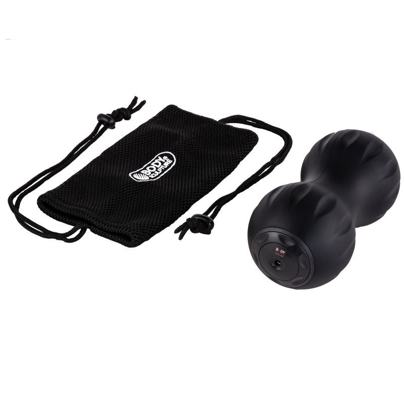 Body Sculpture Powerball Duo vibrating massager with cover BM fekete edzéssegítő BM508