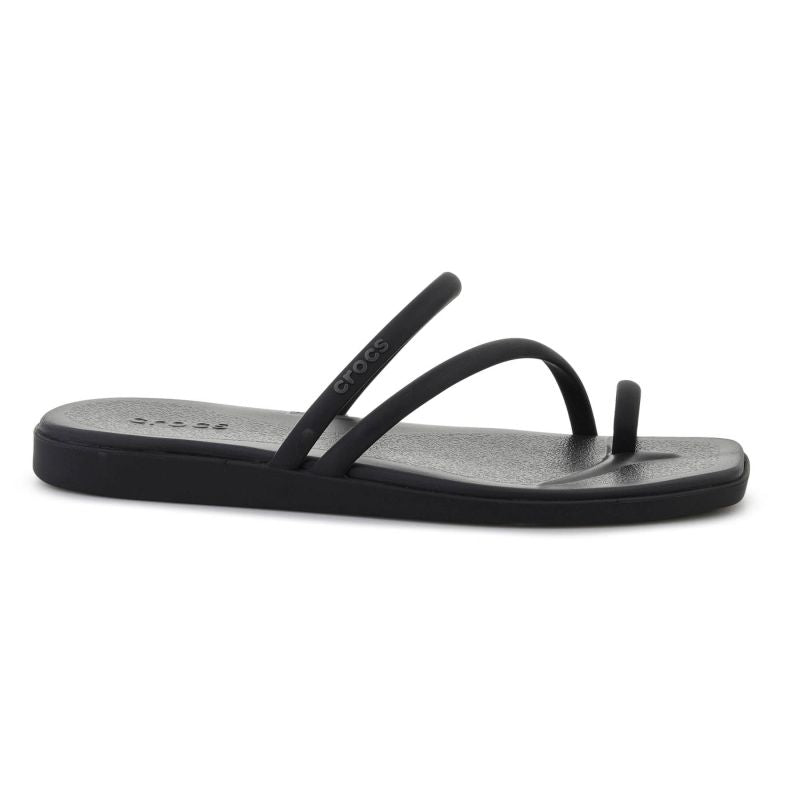 Crocs Miami Toe Loop Sandal In Black