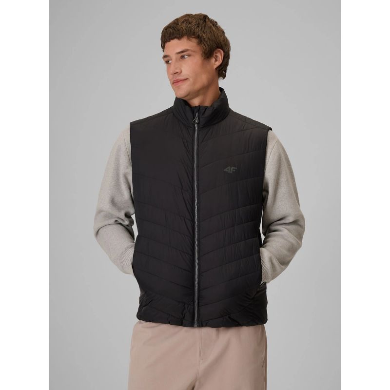 4F Men's vest with synthetic filling 3xl férfi mellény 4FRAW26TVJAM401-20S