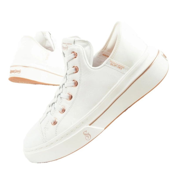 Skechers Snoop One-OG Leather Slip-Ins W 186001/WHT shoes cipő