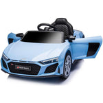 Enero Battery-Powered Car License Audi R8 Spyder Blue kék toys