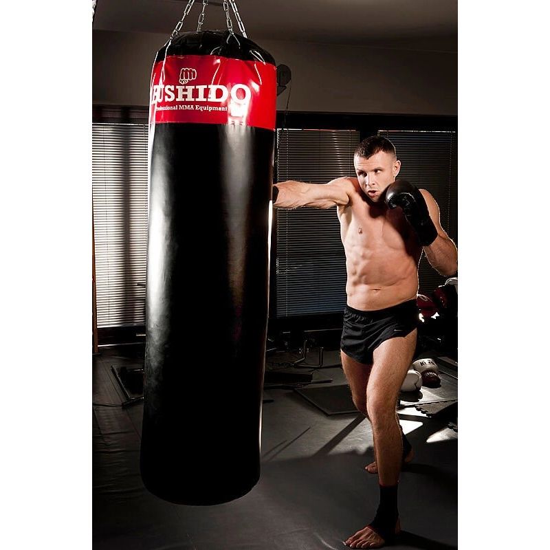 DBX Bushido Punching bag - 150 Red - 150 cm / 50 kg piros punching bags, sandbag