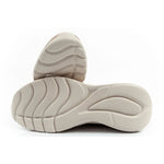 Skechers women's sports Bobs Squad Waves beige light fashionable bézs utcai cipő