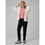 Women's slim ribbed knit top 4F