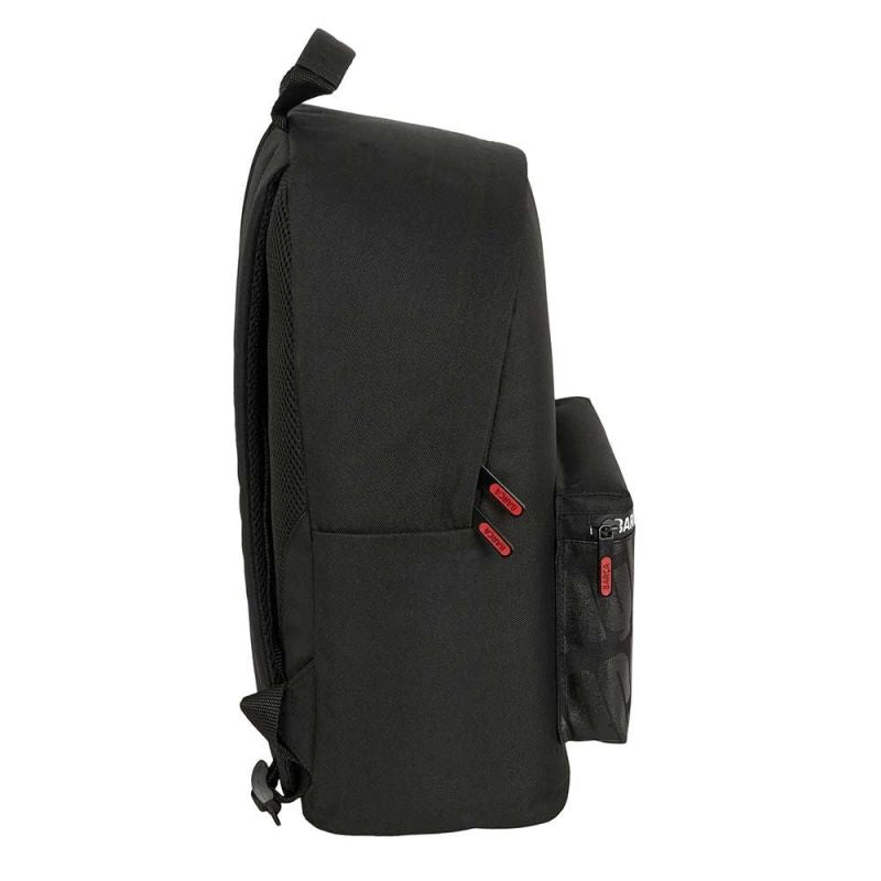 FC Barcelona sports school backpack with laptop compartment czarny hátizsák