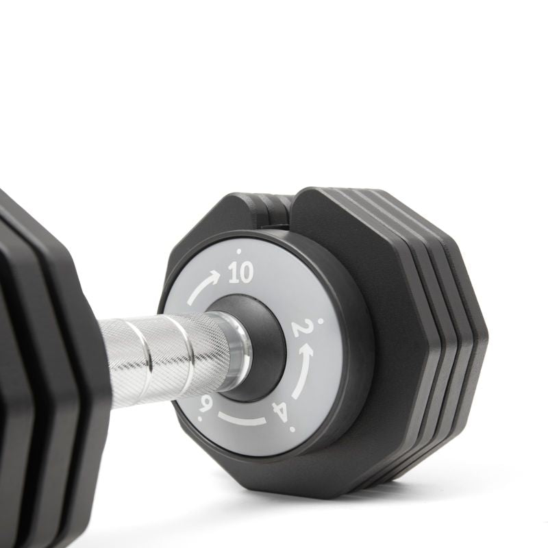 Half Human Adjustable Dumbbell 10kg fekete edzőfelszerelés SFIT-P-HH30002