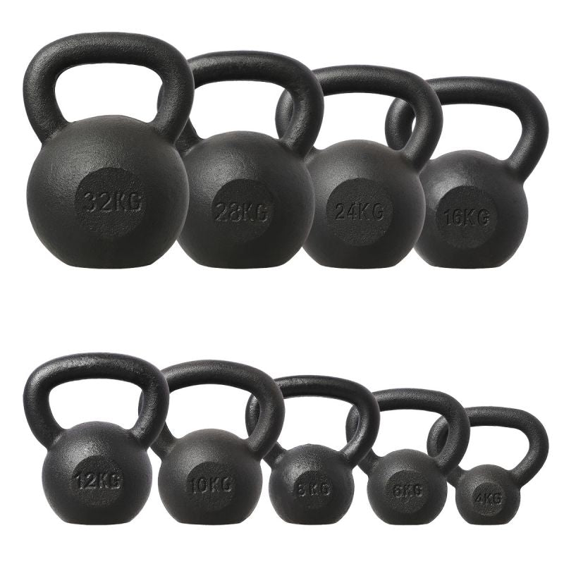 HMS Cast iron kettlebell KZG08 8kg fekete kiegészítő 17-64-012
