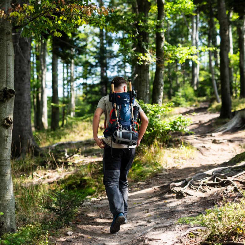 Nc1993 Northlake Navy Blue Tourist Backpack 30l+10 Nils Camp sötétkék hátizsák