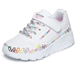 Skechers Kids' UNO LITE HEART CRAZE Sneakers 314091L WMLT utcai cipő