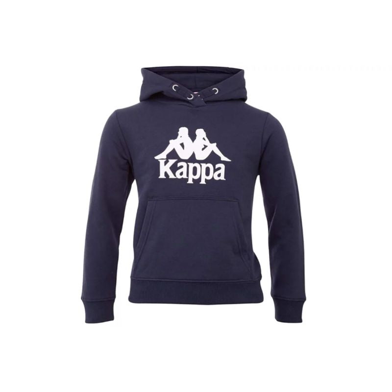 Kappa Taino Kids Hoodie Junior sötétkék kapucnis pulóver 705322J-821
