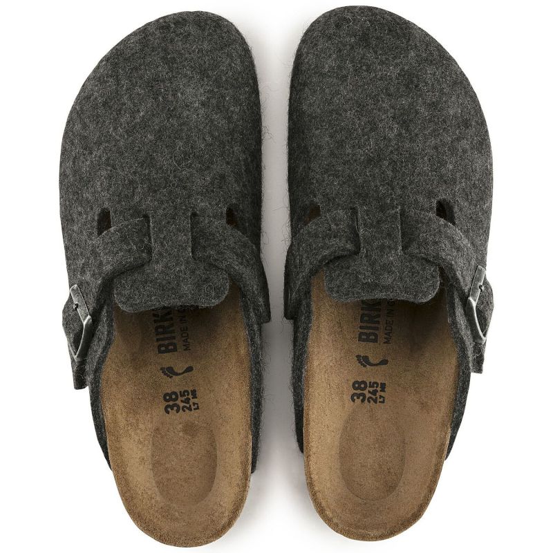 Birkenstock Boston FE Anthrazit 160373 flip-flops cipő