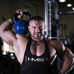HMS Blue KNV06 cast iron kettlebell kék súlyzó 17-64-041