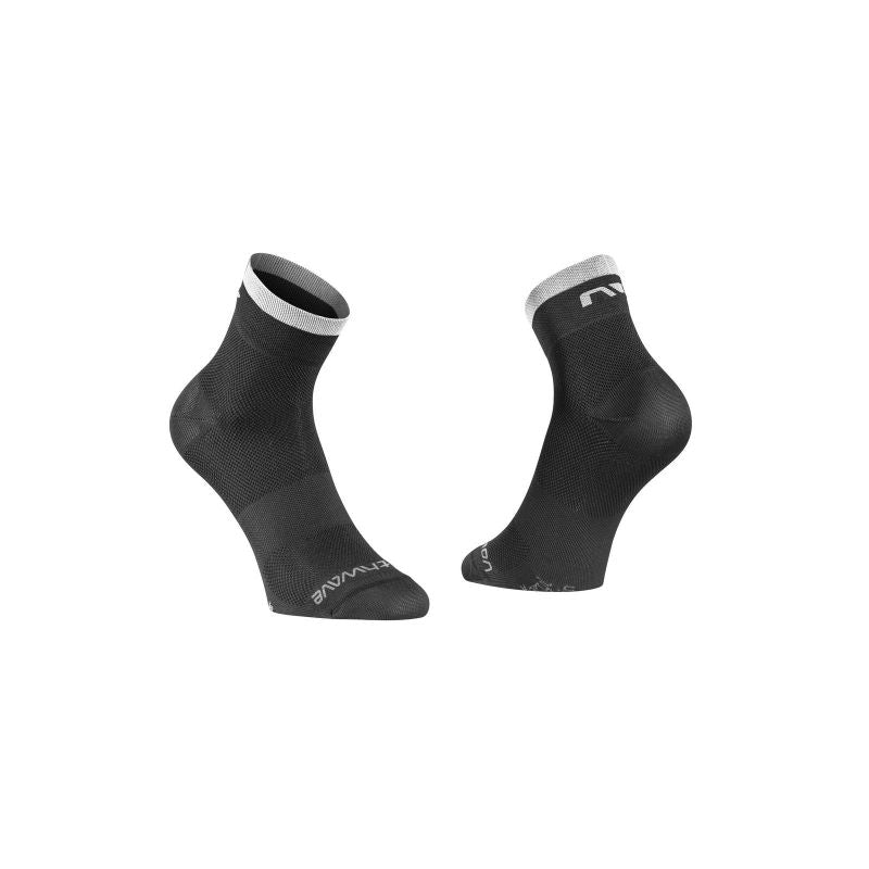 Northwave Origin Socks - Black/White fekete zokni C89222013_11