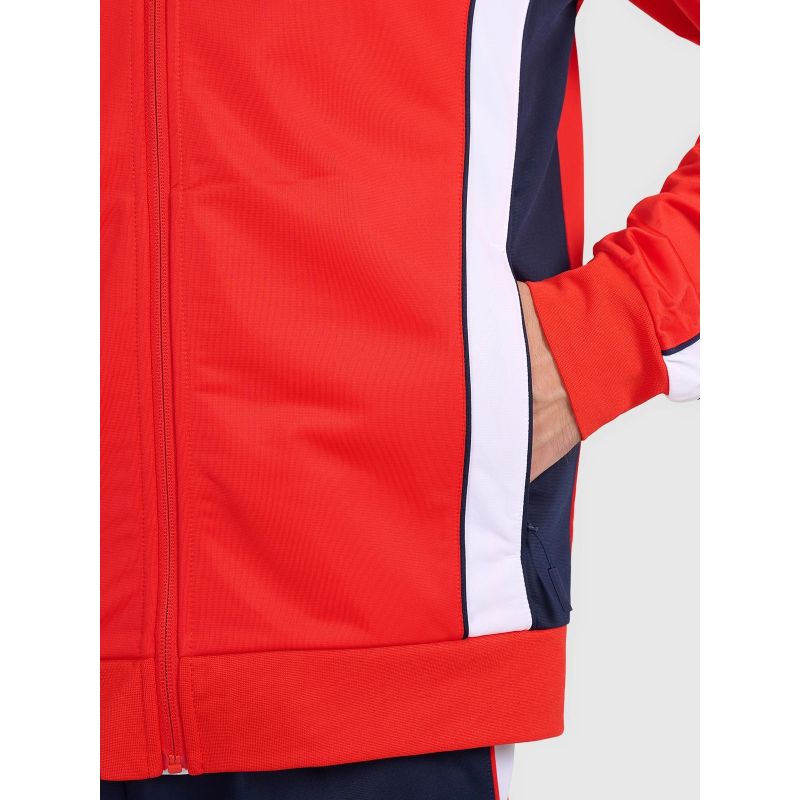 Men's zip-up sweatshirt without hood 4F 4FRAW25TSWSM2459-62S pulóver