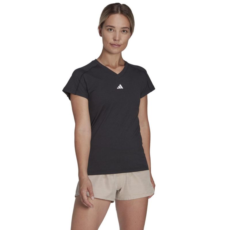 adidas Aeroready Train Essentials Minimal Branding V-Neck Tee W HN5543 Póló
