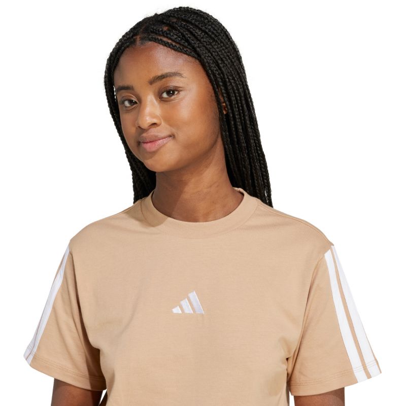 Nike adidas Essentials 3-Stripes Cotton T-shirt W JV7359 póló