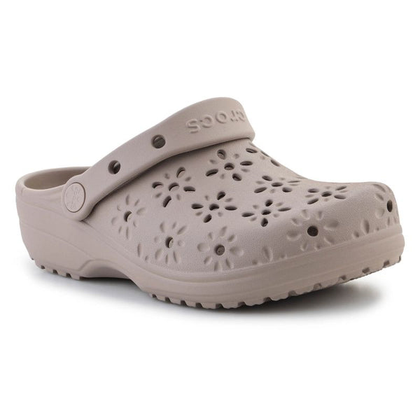 Crocs Classic Floral Cut Out Clog W 210927-214 slides cipő