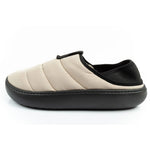 Crocs men's shoes slippers Classic Puff Moc slippers insulated bézs papucs