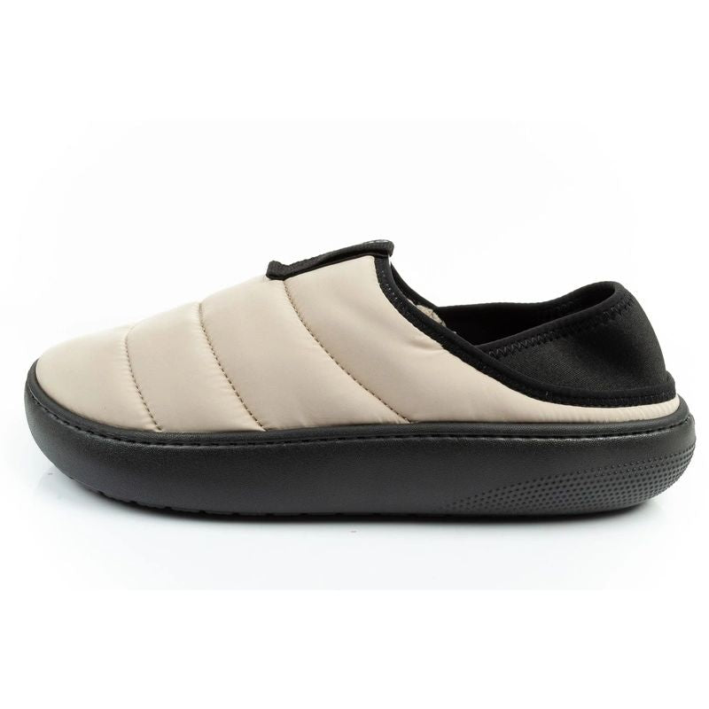 Crocs men's shoes slippers Classic Puff Moc slippers insulated bézs papucs