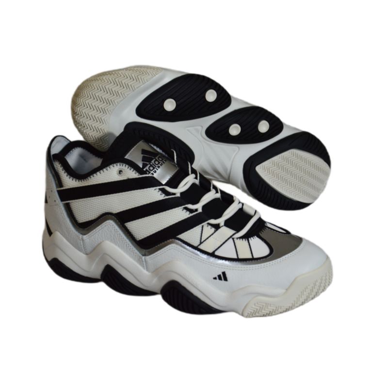Adidas Top Ten 2010 Men's Basketball White Black - HR0099 fekete kosárlabdacipő