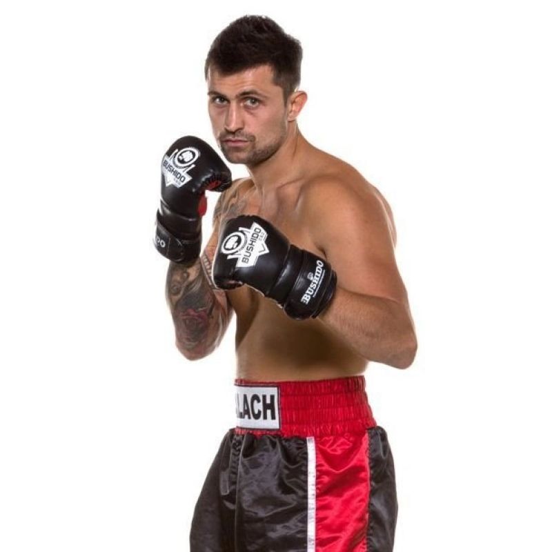 DBX Bushido Mitts Red - One size fits all piros kesztyű