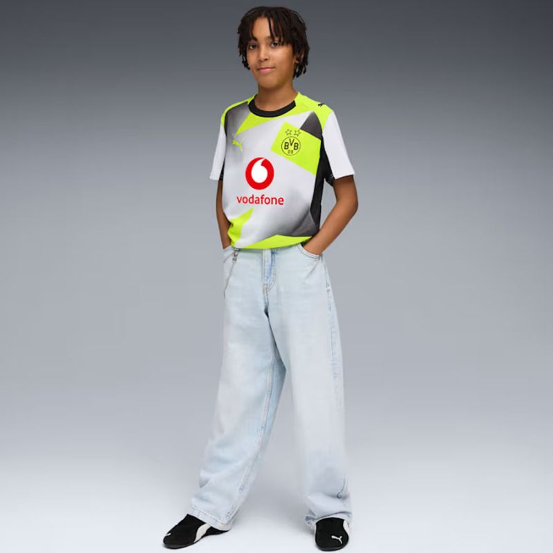 Puma Borussia Dortmund Away JSY Replica Jersey 780108-02 Ruházat