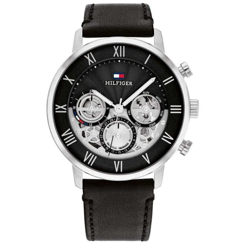 Tommy Hilfiger Legend Men's Watch 1710565 + BOX fekete pulóver