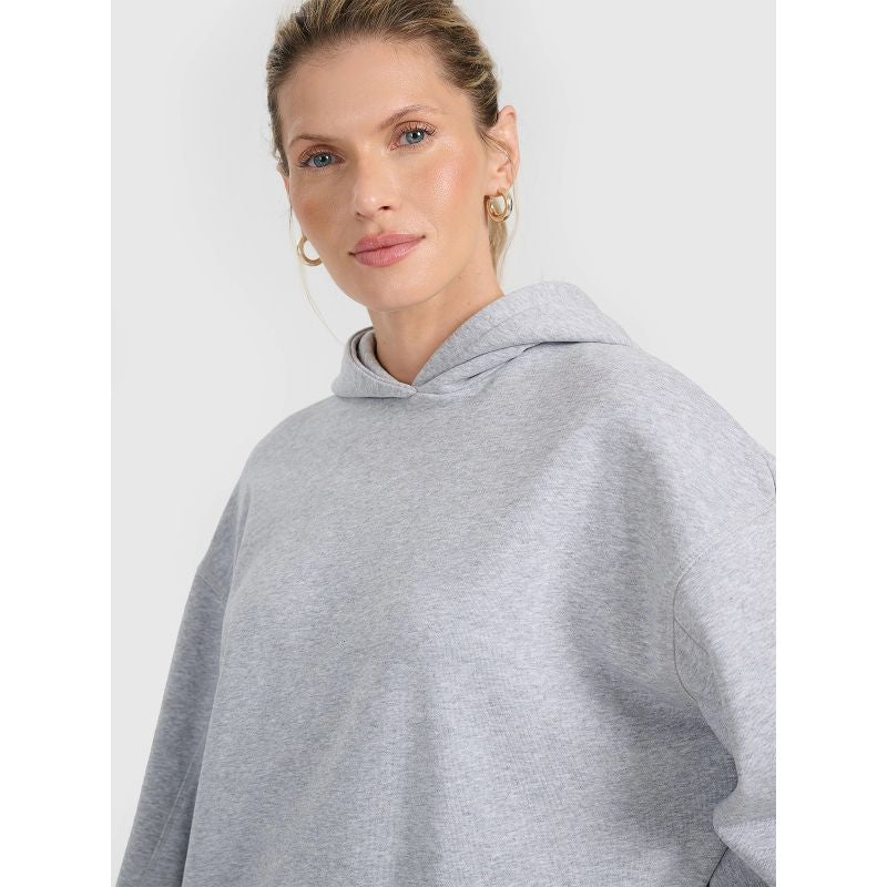 4f Women's sweatshirt with hood, open, 4FRAW25TSWSF2462-26M General