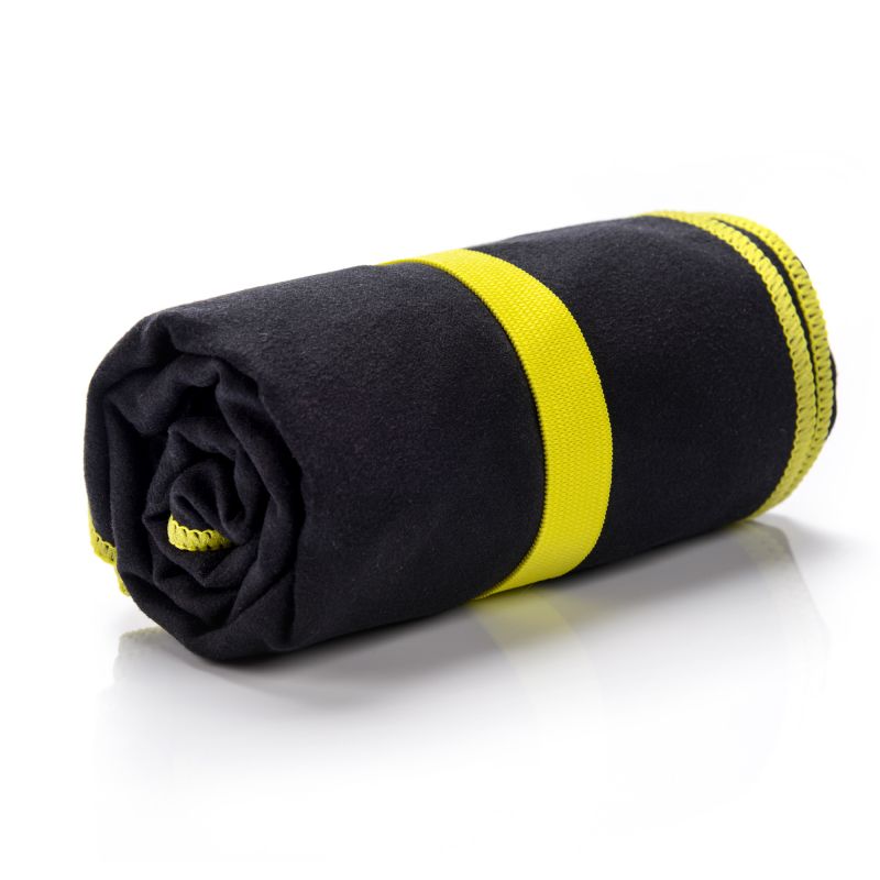 Meteor towel M 50 x 90 cm black uniw towels