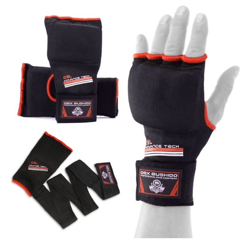 DBX Bushido Gel gloves, inner - M | Red s \ czerwone kesztyű