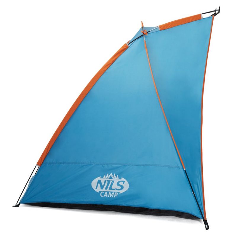 NILS CAMP NC8030 XXL blue beach tent kék hátizsák