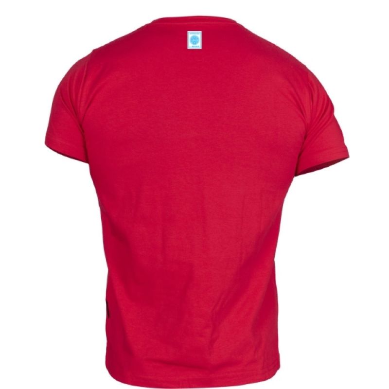 TOP TEN "Get in the ring" T-shirt (WAKO APPROVED) czerwony+m póló