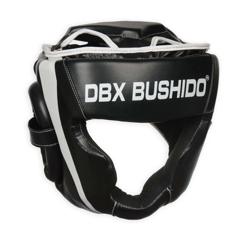 DBX Bushido Boxing Helmet - Phantom White fehér helmets, martial arts equipment