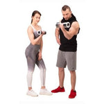 HMS Chrome dumbbells 2x7 kg CHD07 papucs 17-66-186