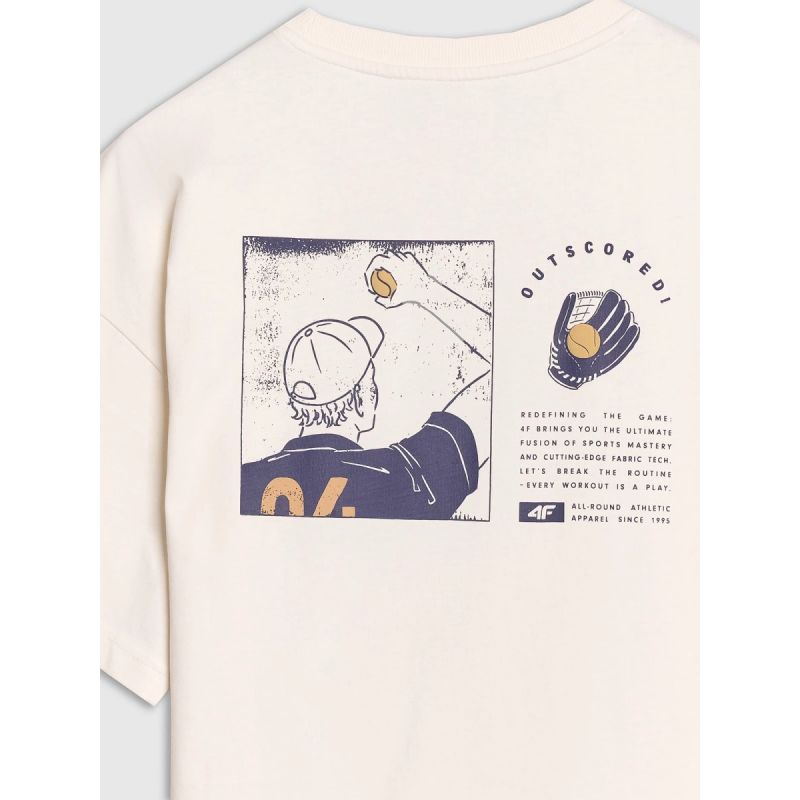 4f T-shirt M 4FRSS25TTSHM2981-11S Póló