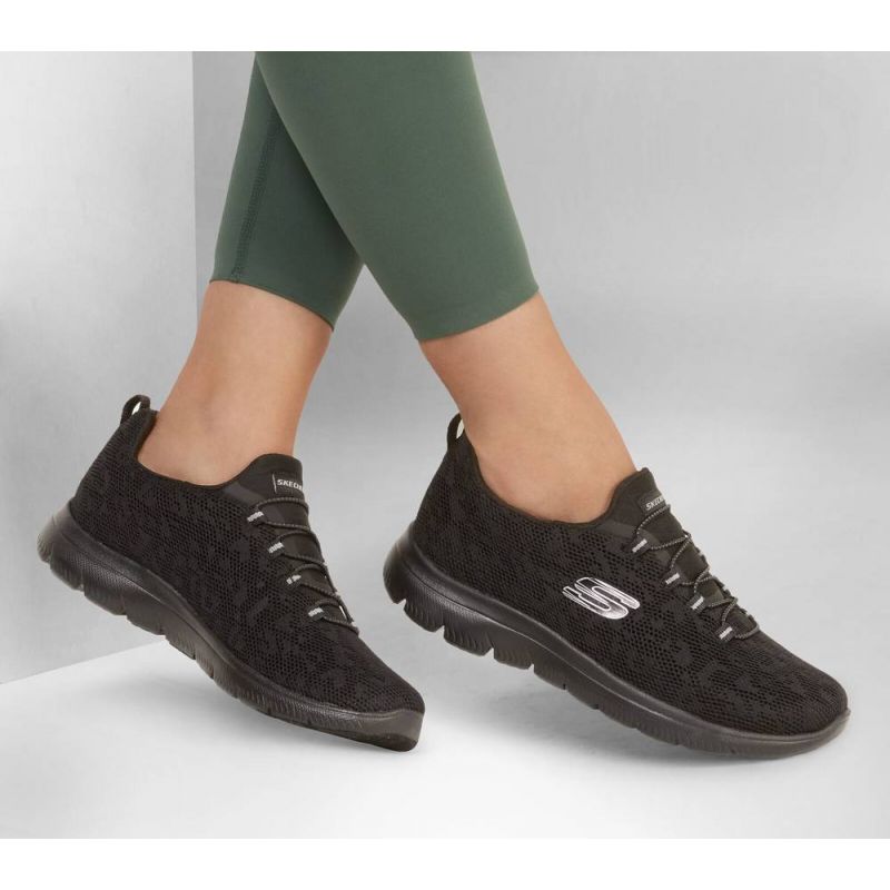 Skechers Summits shoes - Leopard Spot W 149037 BBK Cipő