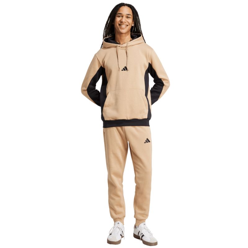 adidas Sportswear Fleece Colorblock Hooded M KB5265 tracksuit Edzőruha