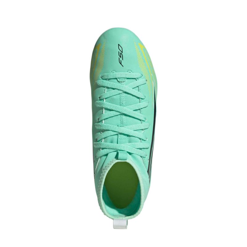 Adidas F50 Hyperfast Club Mid FG/MG Kids' Soccer focicipő LA3943