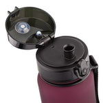 Meteor bottle 650 ml burgundy uniw water bottles, training equipment