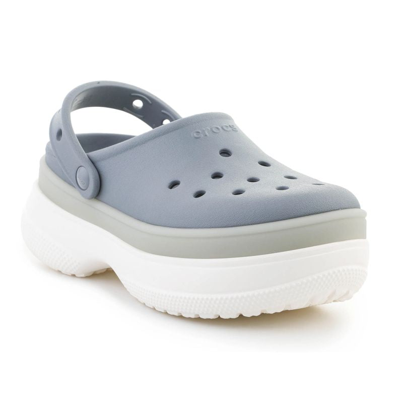Crocs Classic Frosted Stacked Clog Concrete 212567-0z3