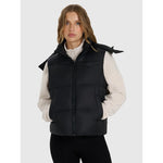 Women's down vest with natural filling 4F 4FWAW25TVJAF223-083S mellény