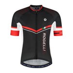 Rogelli Gara Mostro II T-shirt Black and 5XL piros póló