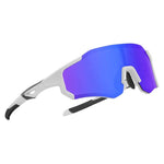 Rockbros 10183 polarizing cycling glasses - blue niebieski glasses, training equipment