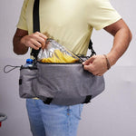 XQMAX Bag Backpack Bicycle For Trunk 4in1 Gray szürke hátizsák GSP-604789