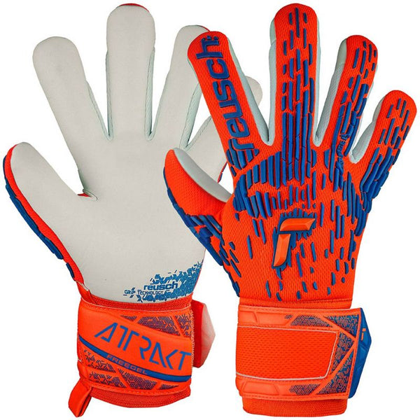 Reusch Attrakt Freegel Silver Jr goalkeeper gloves 5472235 2210 Kesztyű