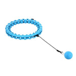 HMS HHW01 hula hoop with studs and weight, blue kék póló 17-44-520